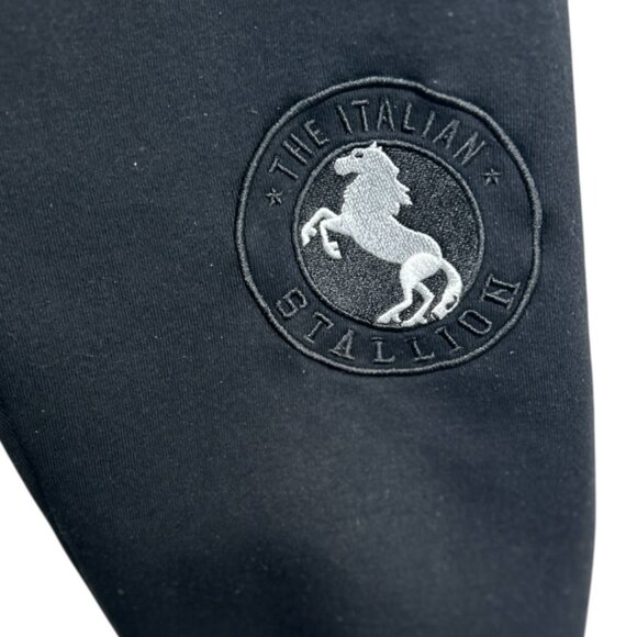 Rocky X ShoePalace Iconic "Get Up. Keep Fighting." Men's Black Sweatpants Size L - Picture 6 of 14